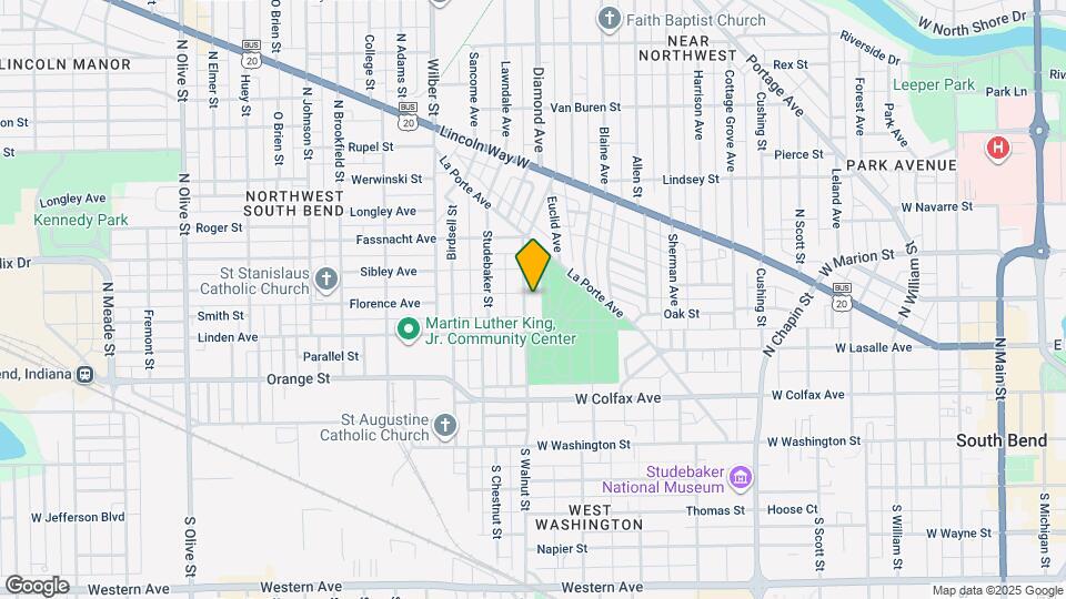 334 N Walnut St Mapa y Detalles de la Ubicación