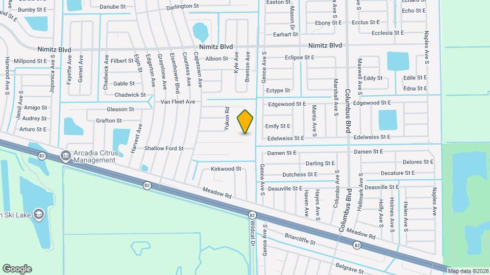 1047 Hobart St Map and Location Details