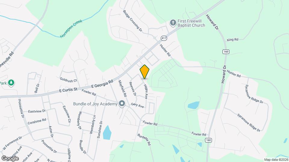 121b Hipps Ave Map and Location Details