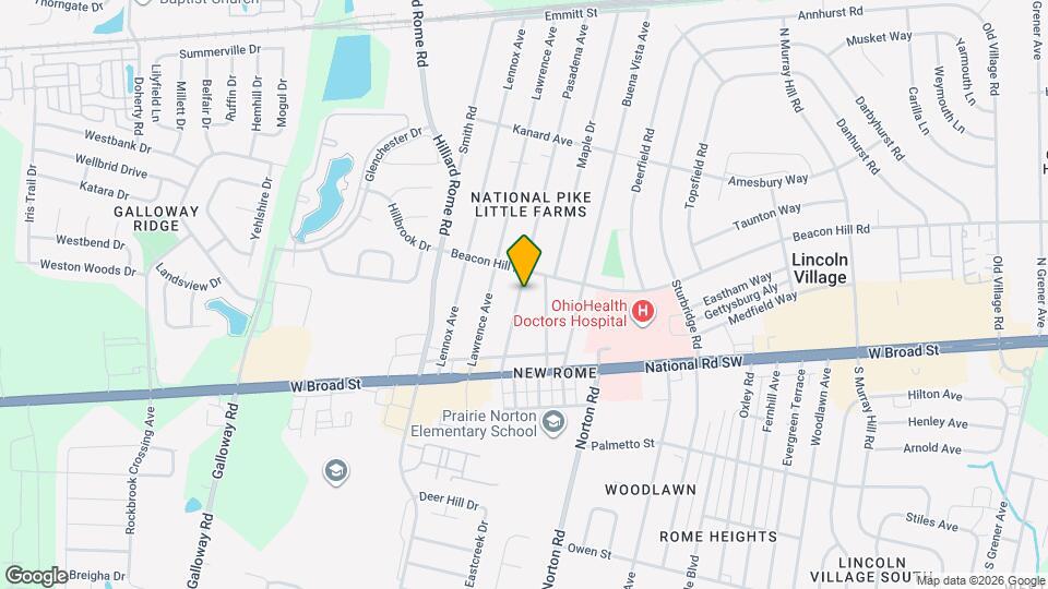 110 Pasadena Ave Map and Location Details