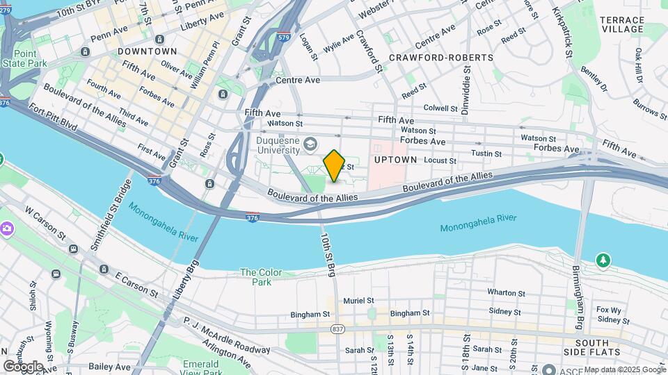 Duquesne Towers Mapa y Detalles de la Ubicación
