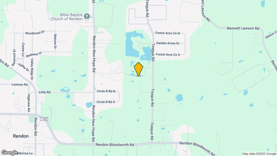 203 W Baldwin Ln Map and Location Details