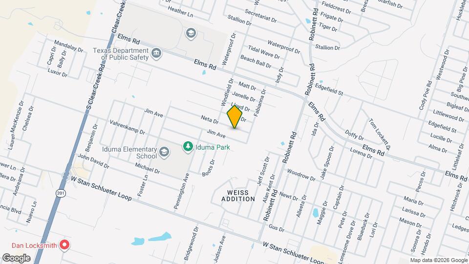 4310 Neta Dr Map and Location Details