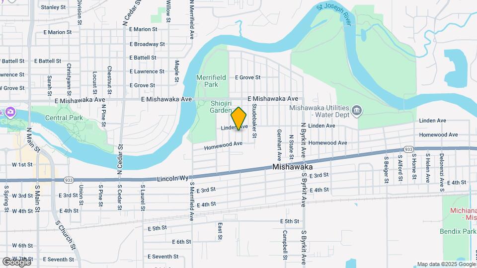 321 N Wenger Ave Map and Location Details