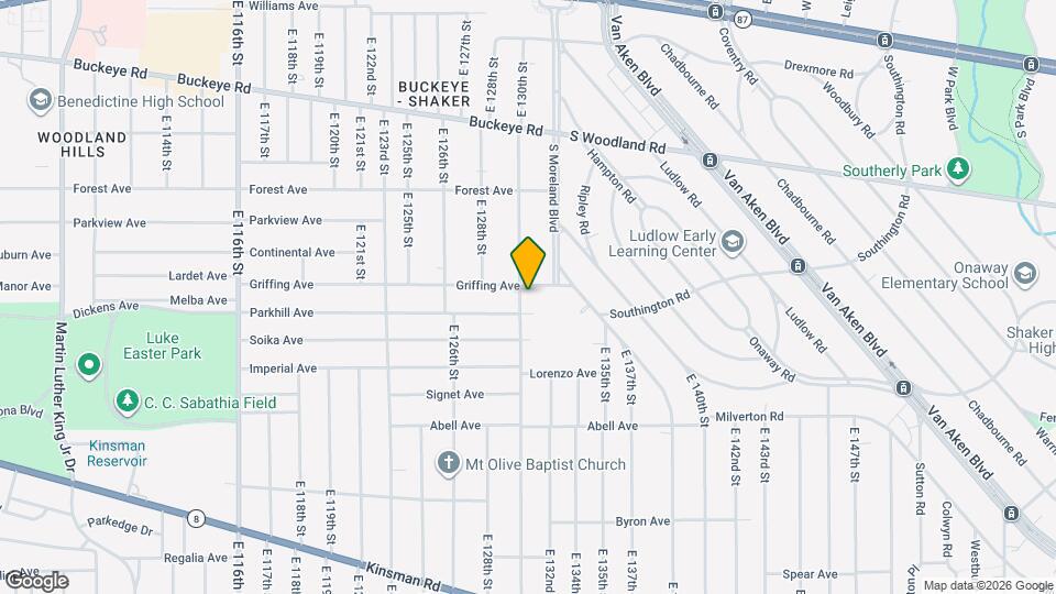 3079 E 130th St Map and Location Details