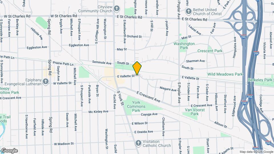 544 Arlington Ave Map and Location Details