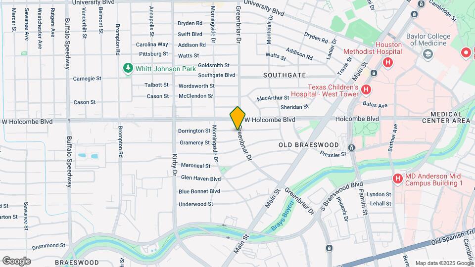 2301 Dorrington St Map and Location Details