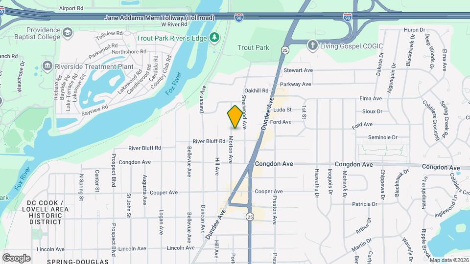 1165 Morton Ave Map and Location Details