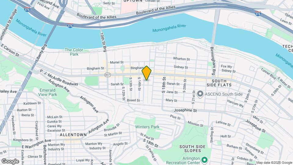 120 S 16th St Map and Location Details