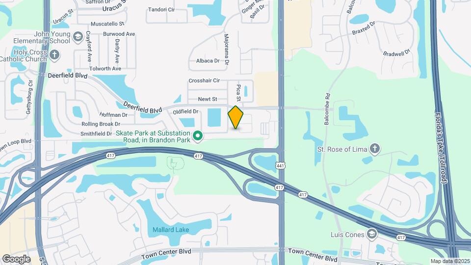 Deerfield Community- 4/2.5 House with garage! Coming Soon! Map and Location Details