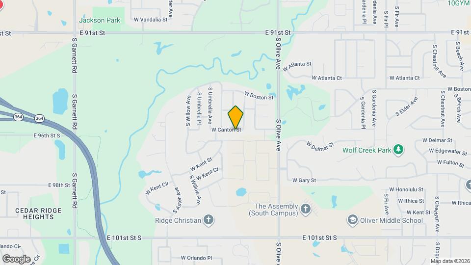 3827 W Canton St Map and Location Details