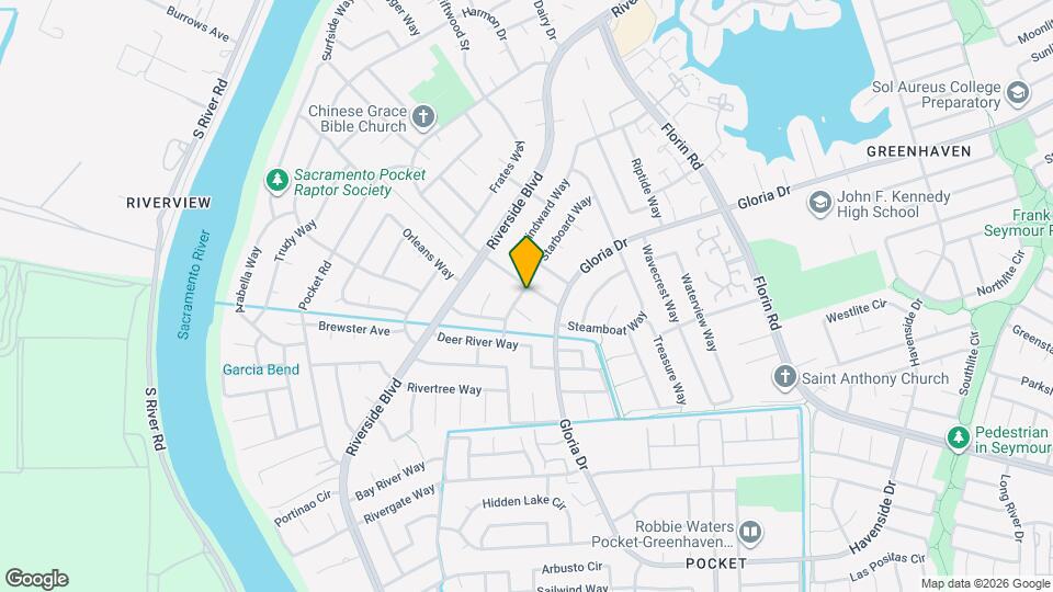 6905 Northshore Way Map and Location Details