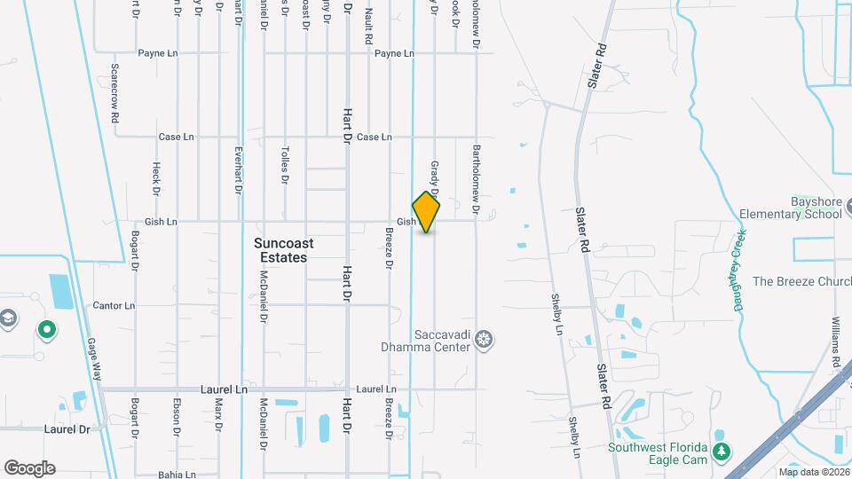 8018 Grady Dr Map and Location Details