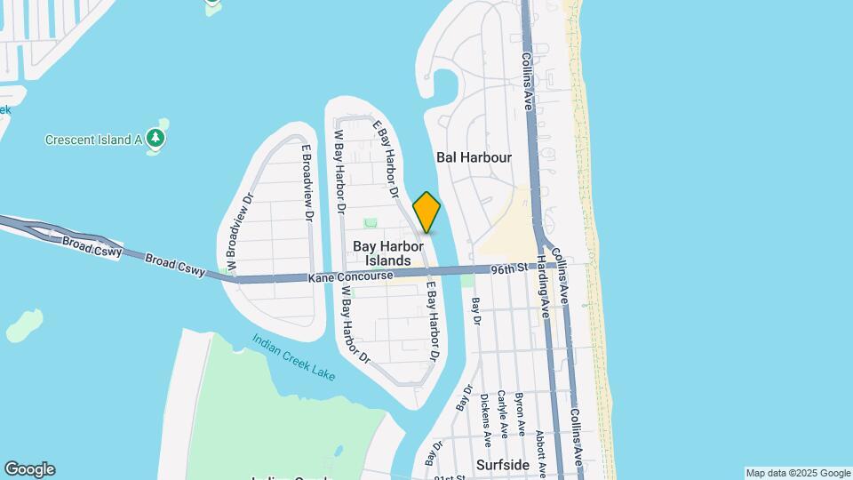 9721 E Bay Harbor Dr Map and Location Details