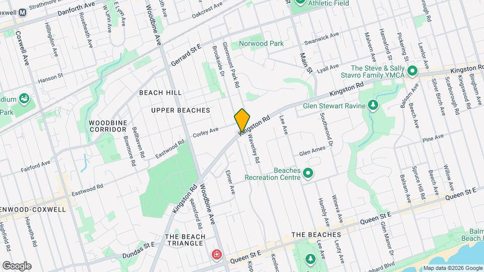 431 Kingston Rd Map and Location Details