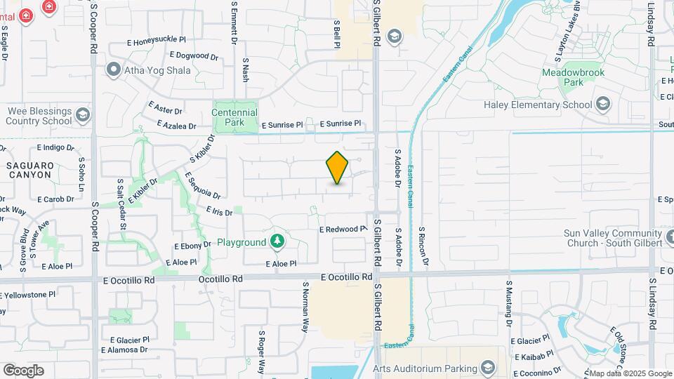 2816 E Carob Dr Map and Location Details