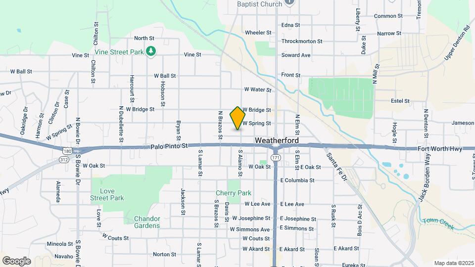 311 W Spring St Map and Location Details