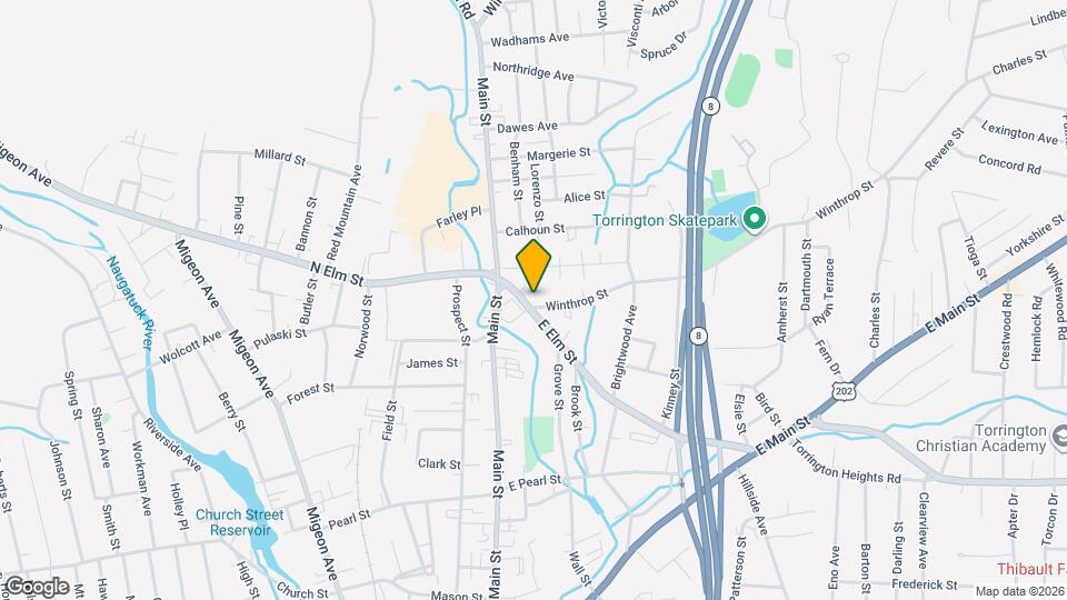 5 Winthrop St Map and Location Details