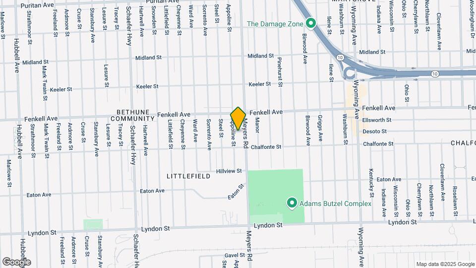 15060 Appoline St Map and Location Details