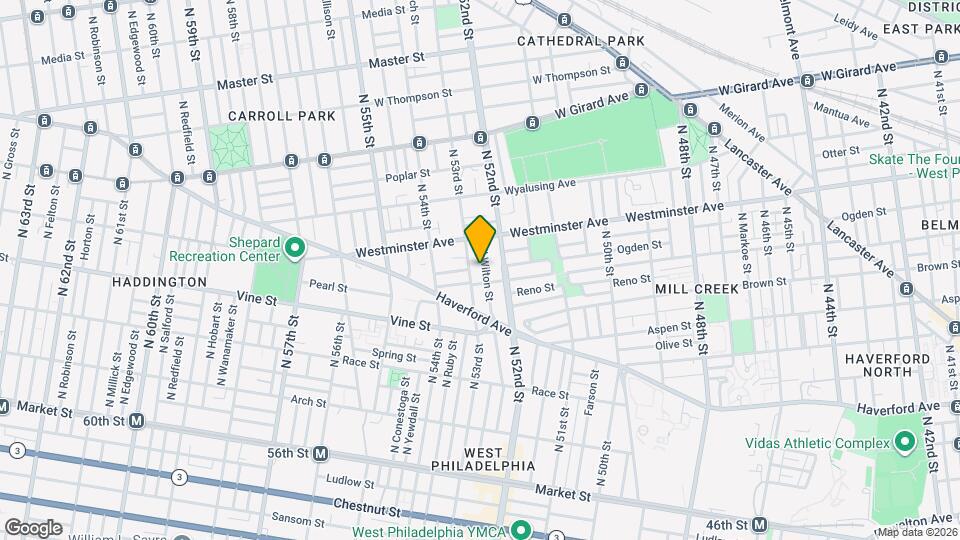 420 N Wilton St Map and Location Details