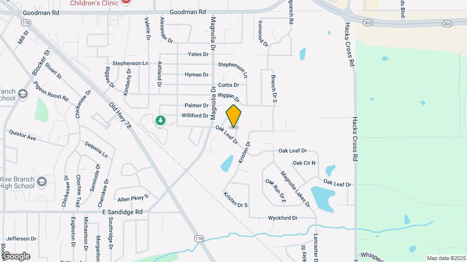 6545 Rosewood Dr Map and Location Details