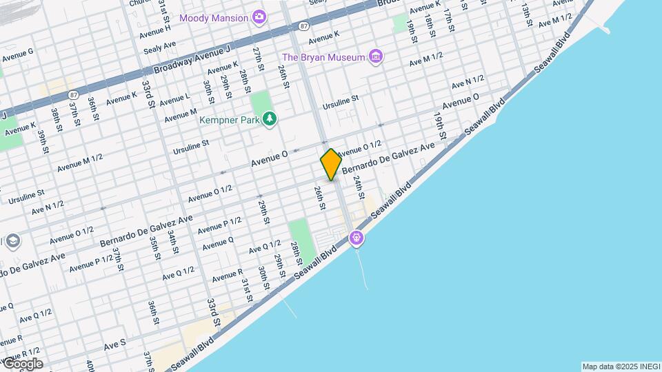 1919 Rosenberg St Map and Location Details