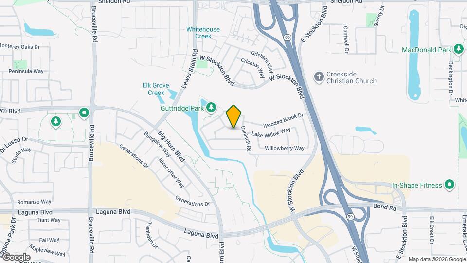 8166 Wyndwillow Way Map and Location Details