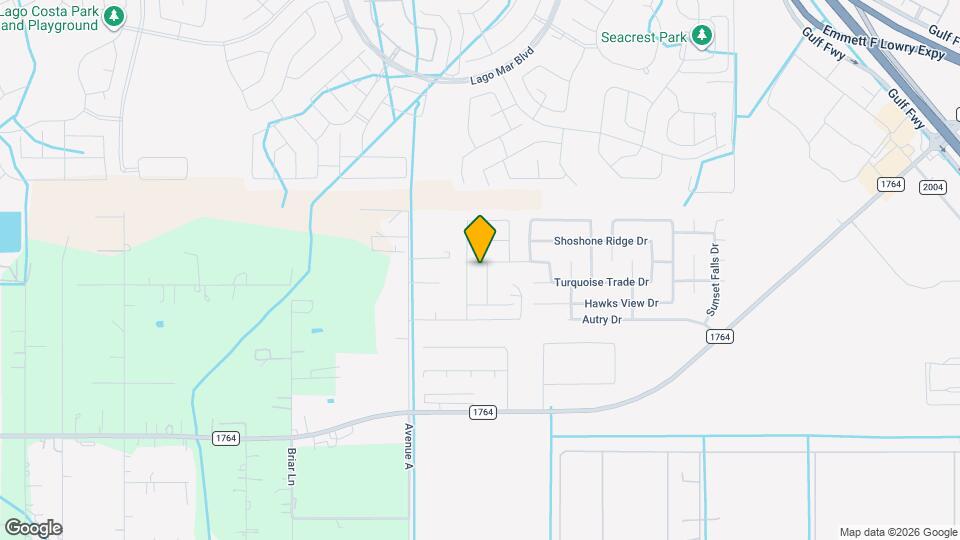 804 Painted Bison Dr Mapa y Detalles de la Ubicación