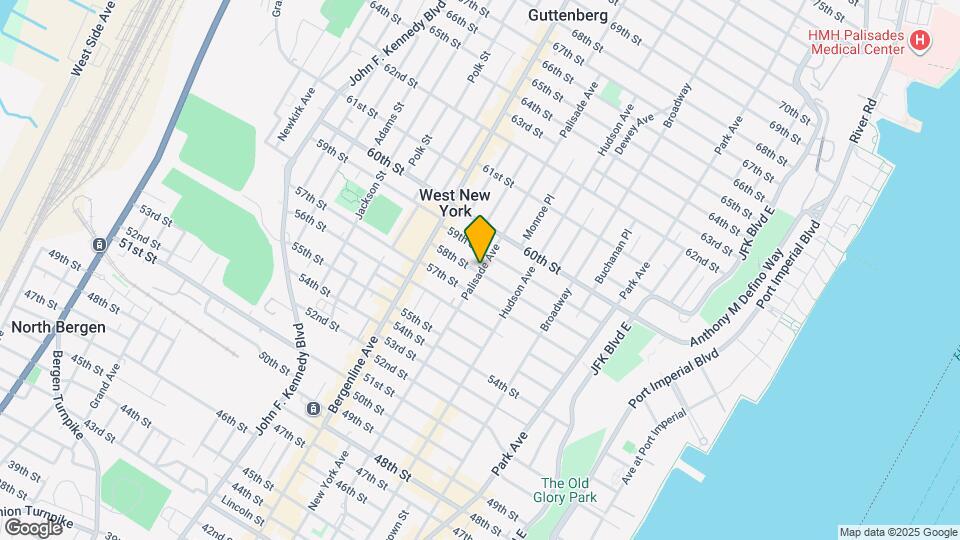 5809 Palisade Ave, Unit 14 Map and Location Details