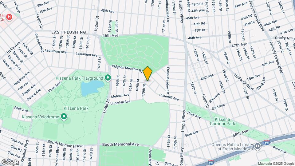 170-11 Lithonia Ave Map and Location Details