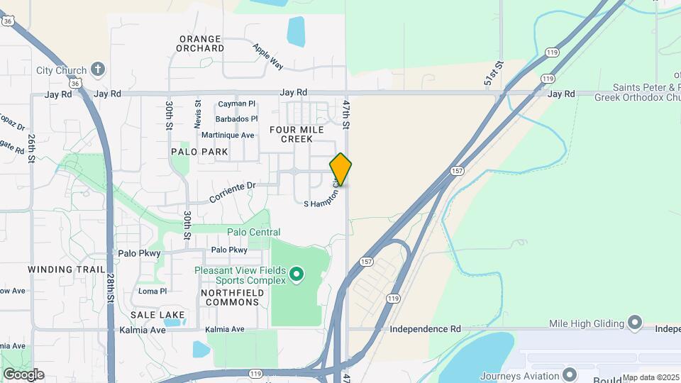4624 S Hampton Cir Map and Location Details