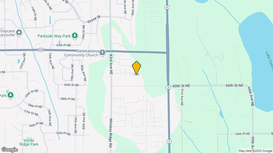 6101 86th Ave NE Map and Location Details