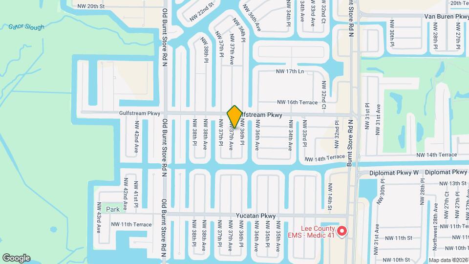 1521 NW 37th Ave Map and Location Details