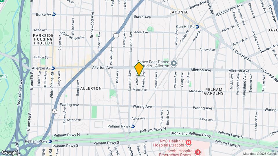 2544 Yates Ave, Unit Walk-in Map and Location Details