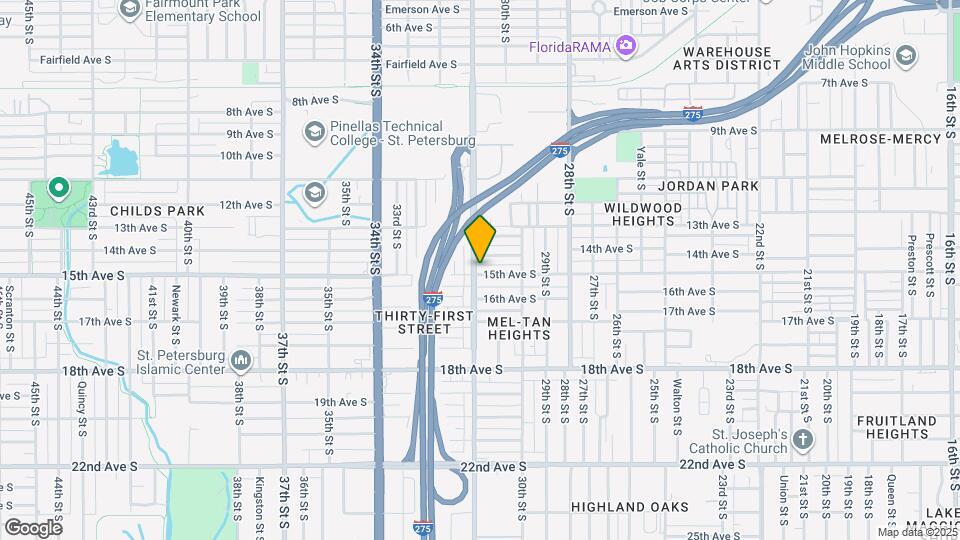 3089 15th Ave S Map and Location Details