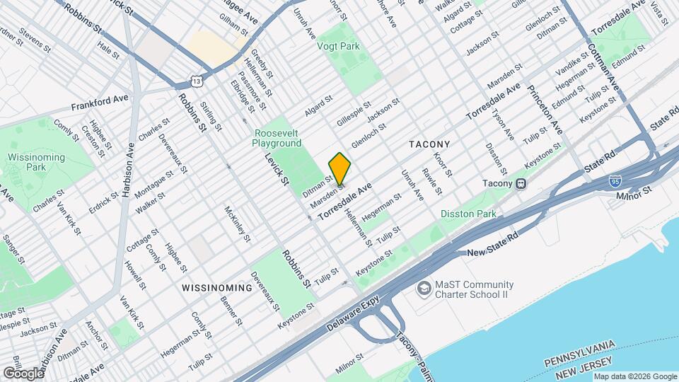 6503 Marsden St Mapa y Detalles de la Ubicación