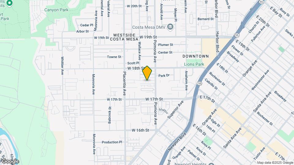 725 Shalimar Dr Map and Location Details