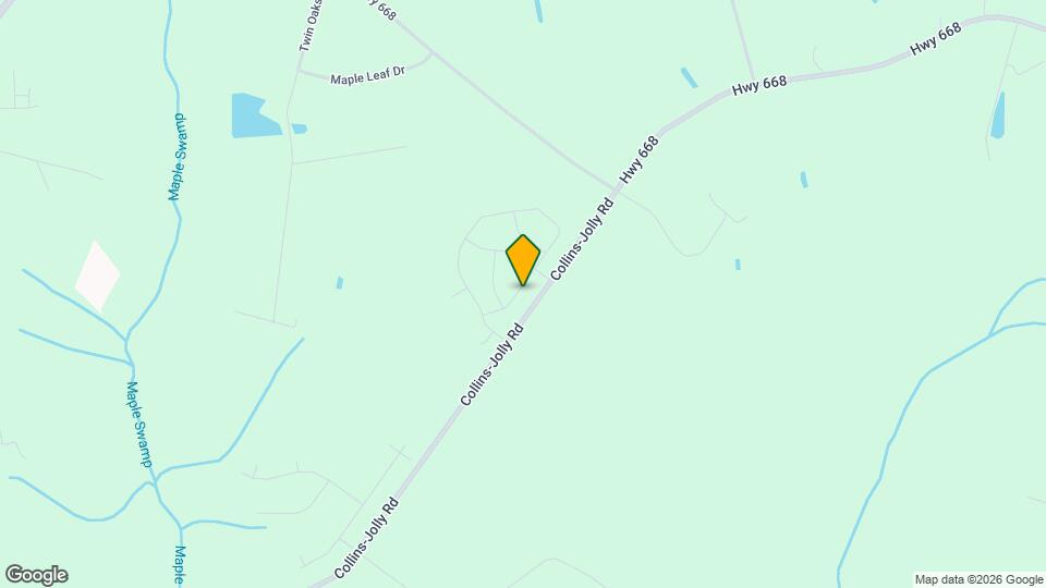 1707 King Oaks Lp Map and Location Details