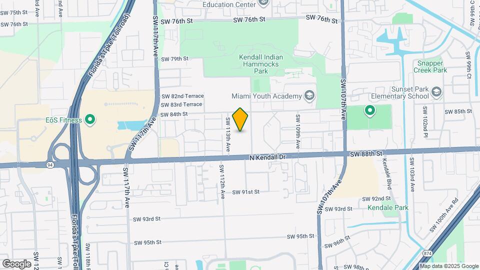 11217 SW 88th St, Unit C202 Mapa y Detalles de la Ubicación