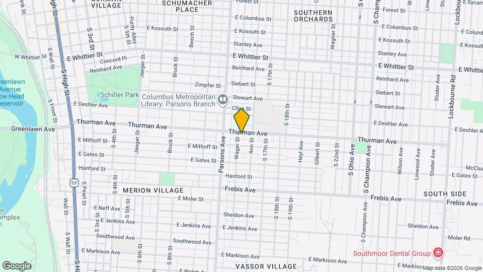 1208-1210-1210 Wager St Map and Location Details