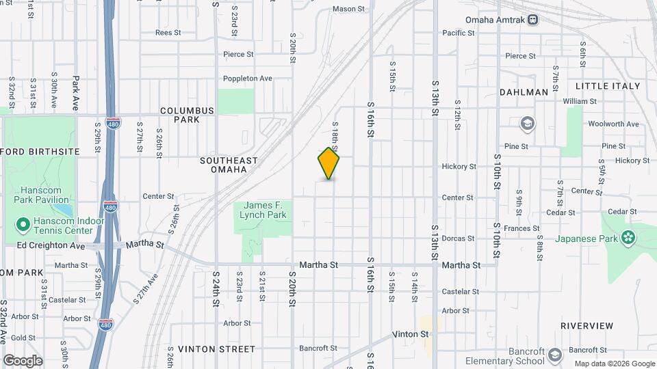 1726 S 18th St Map and Location Details