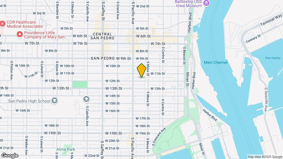 436 W 12th St Mapa y Detalles de la Ubicación