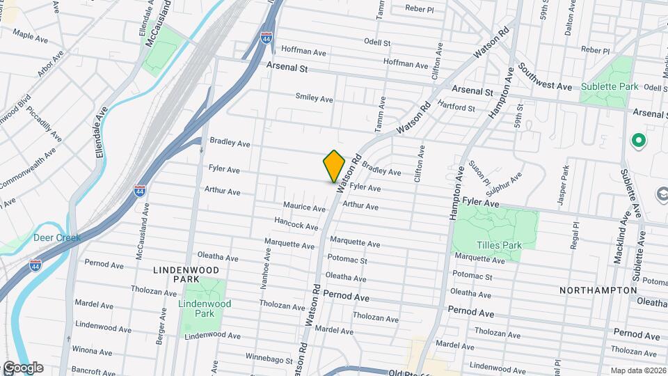 3303 Watson Rd, Unit Level 1 Mapa y Detalles de la Ubicación