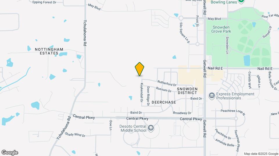 5909 Kuykendall Dr Map and Location Details