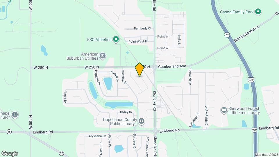 2412 Fleming Dr Map and Location Details