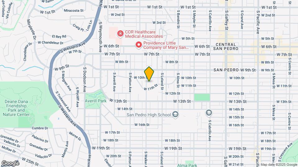 1038 S Walker Ave Mapa y Detalles de la Ubicación