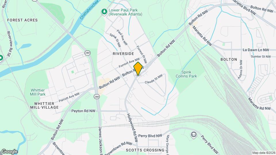 2493 Sycamore Rd NW Mapa y Detalles de la Ubicación