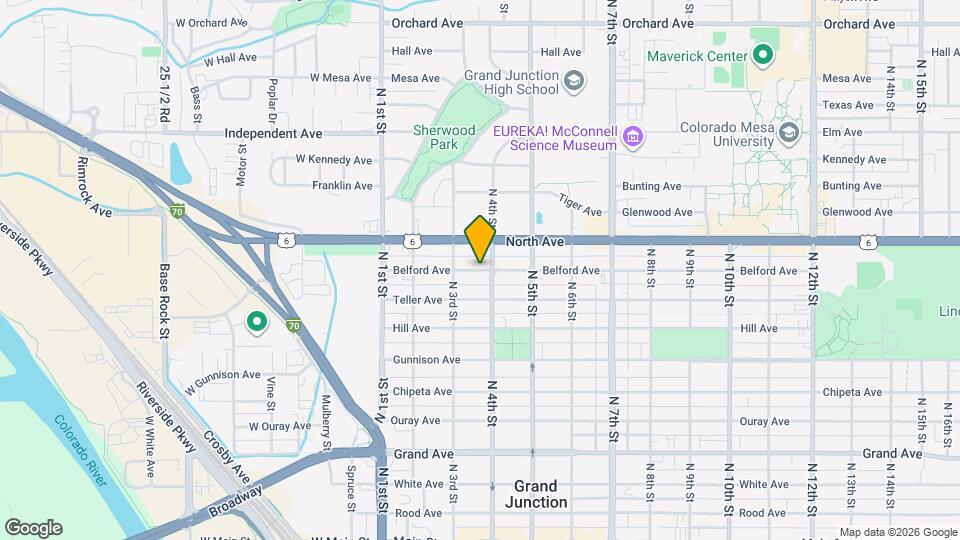 344 Belford Ave Map and Location Details