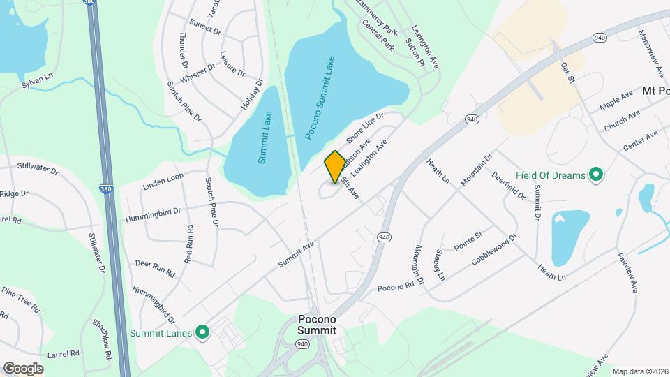 1308 Madison Ave Map and Location Details