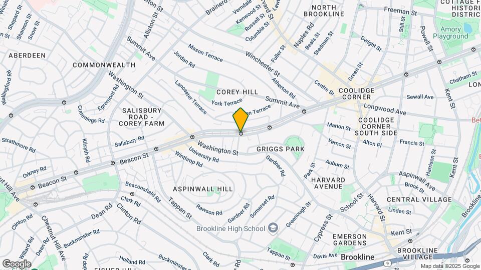 1539 Beacon St Map and Location Details